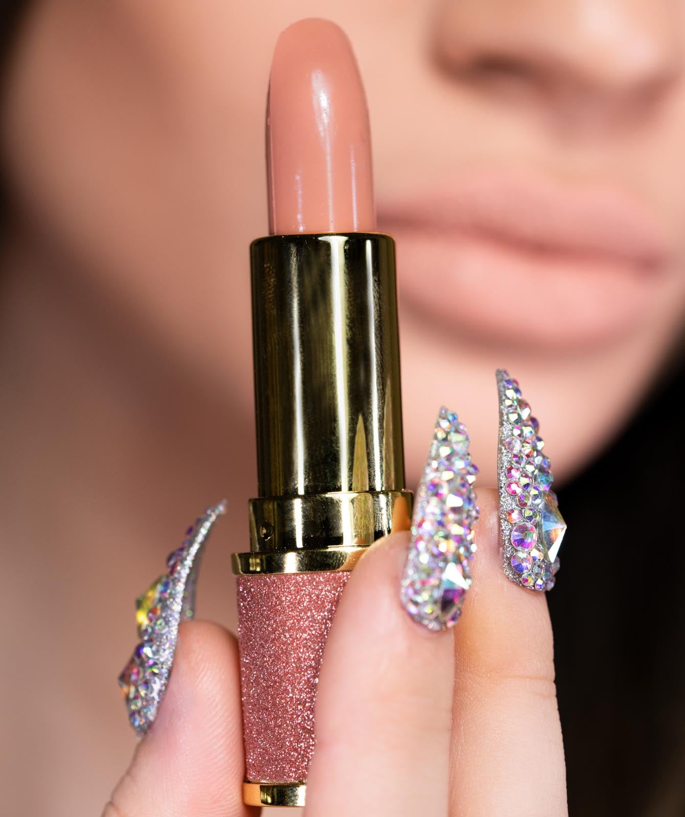 Sparkle Glitter Lipstick Matte 105